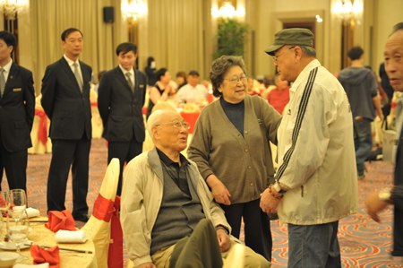 重陽節(jié)老藝術(shù)家重聚一堂
