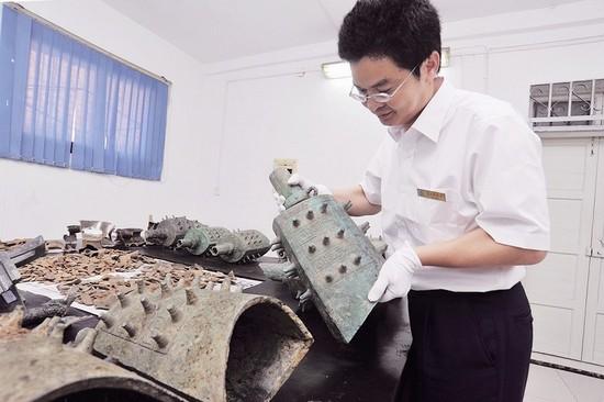 湖北首次發(fā)現(xiàn)西周楚國(guó)國(guó)君用編鐘(圖)