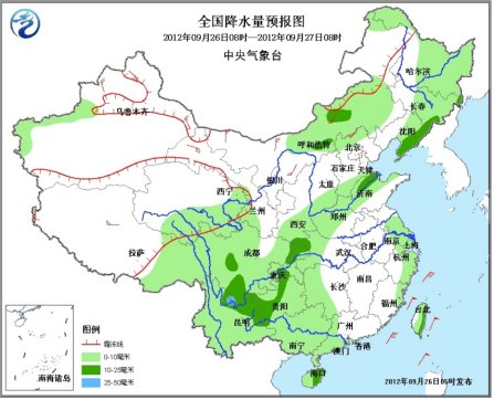 我國東北、華北等地將有降雨并伴有4～6℃降溫