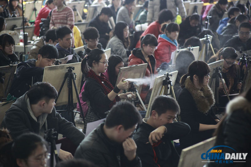 濟南：7375名藝考生同場考試