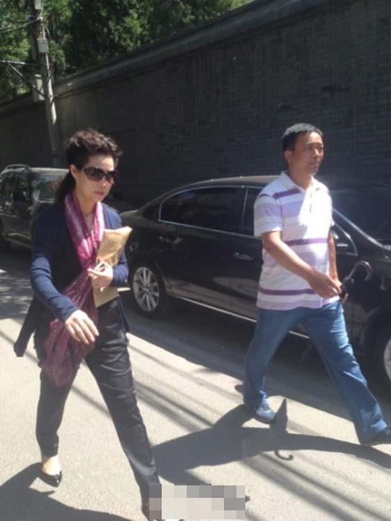 夢(mèng)鴿向公安部信訪辦公室遞交相關(guān)資料(圖)