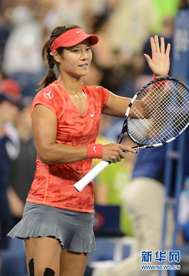 李娜晉級(jí)美網(wǎng)八強(qiáng)