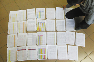 垃圾里撿到花名冊 全是個人信息