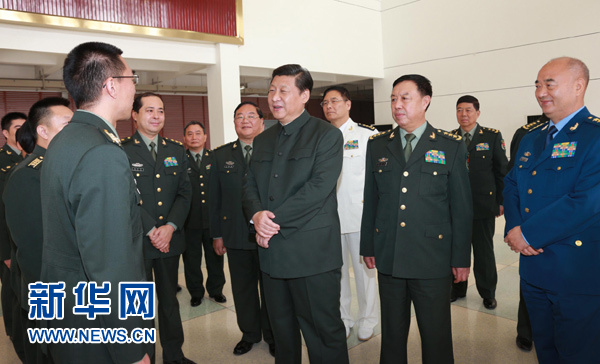 習(xí)近平：加快建設(shè)具有我軍特色的世界一流大學(xué)