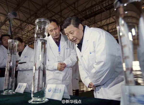 總書記關(guān)注水安全：地下管道加粗了嗎