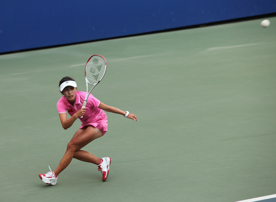 中國隊(duì)惜敗東亞運(yùn)動會軟式網(wǎng)球女子單打決賽