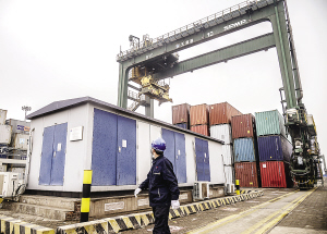 天津港全面推廣岸電系統(tǒng)打造綠色港口