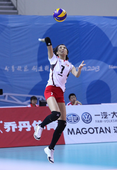 東亞運動會中國女排進入決賽