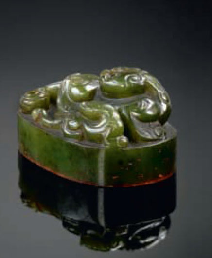 圓明園乾隆玉璽在法國被拍賣 盤點被拍賣的圓明園玉璽