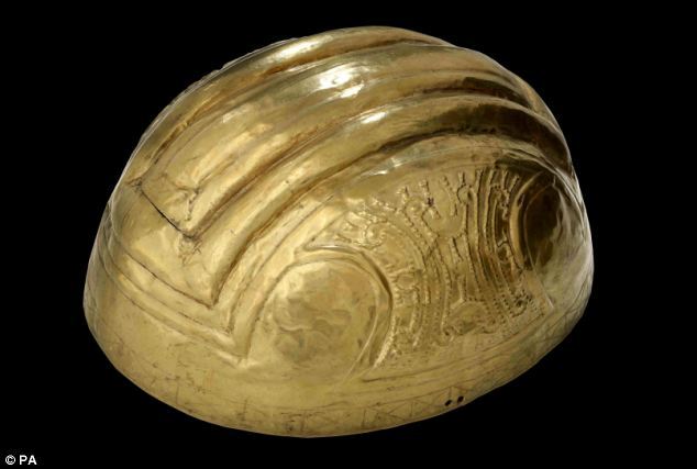 英國展出南美神秘黃金城文物:葬禮儀式黃金面具