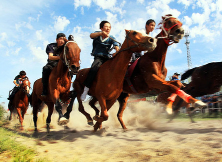 伊犁舉辦第二屆馬王爭(zhēng)奪賽
