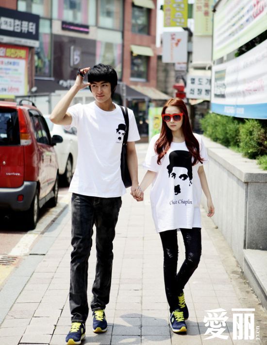 五款韓系個性甜美情侶衣推薦 七夕情人節(jié)早準備