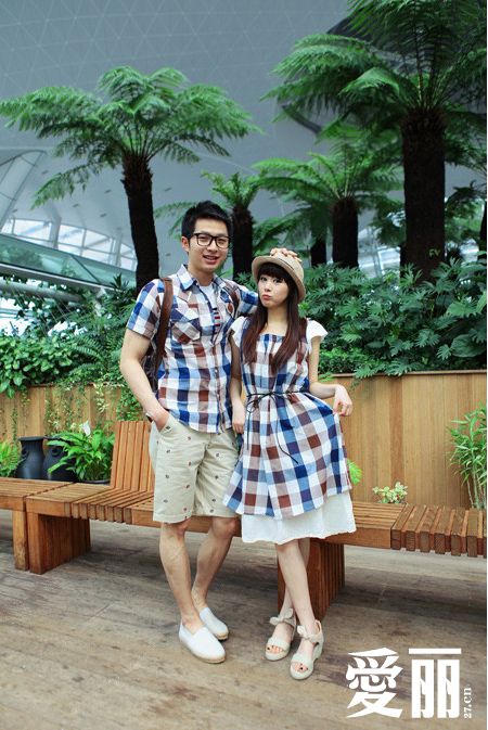 五款韓系個性甜美情侶衣推薦 七夕情人節(jié)早準備