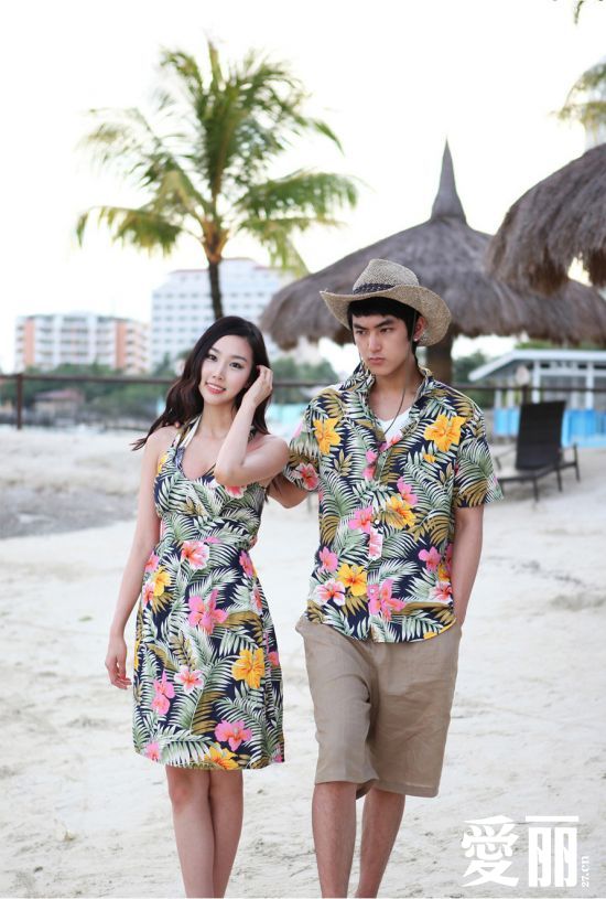 五款韓系個性甜美情侶衣推薦 七夕情人節(jié)早準備