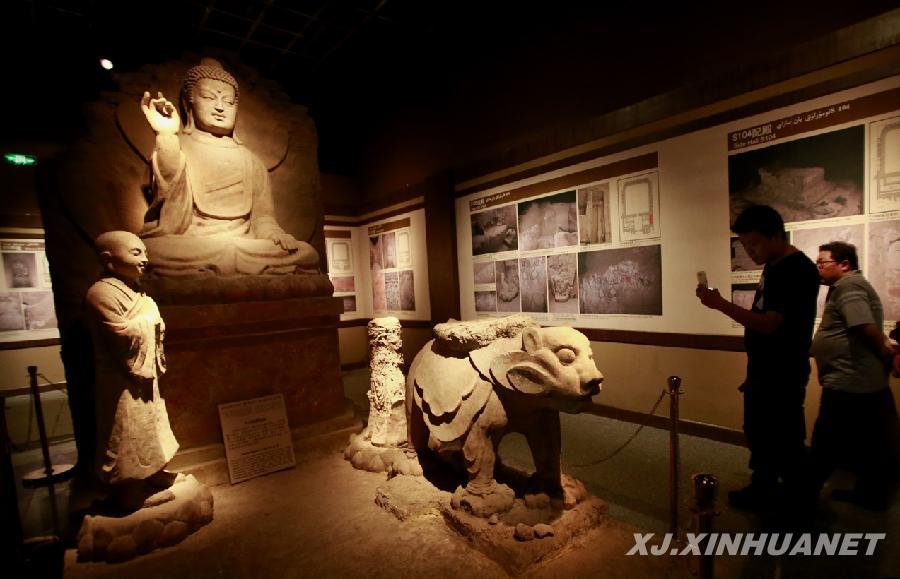 探訪北庭高昌回鶻佛寺遺址博物館
