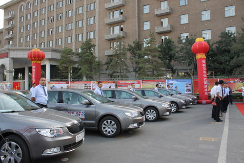 第三屆中國—亞歐博覽會官方指定用車交車儀式舉行