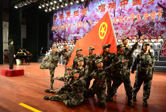 石河子大學(xué)舉辦紀(jì)念“一二·九”運(yùn)動(dòng)大學(xué)生合唱節(jié)活動(dòng)