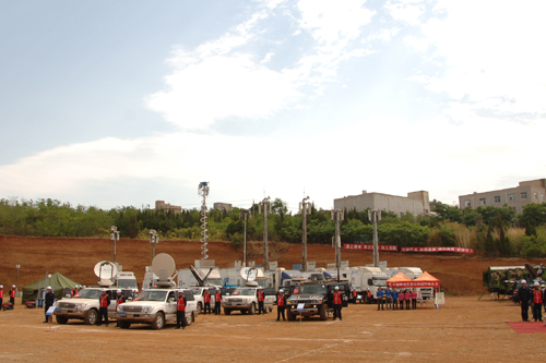 2013年中國(guó)移動(dòng)西南大區(qū)應(yīng)急通信演練在昆舉行