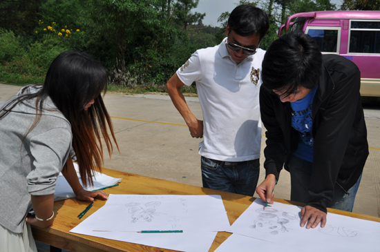 挽留熊貓1周年慶典啟動(dòng) 30名小朋友畫(huà)熊貓