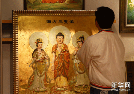 浙江省非物質文化遺產精品展亮相臺北 圖