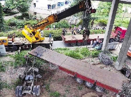 錢江三橋開始搶修