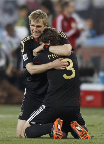 Germany, Ghana in last 16, Serbia, Australia out