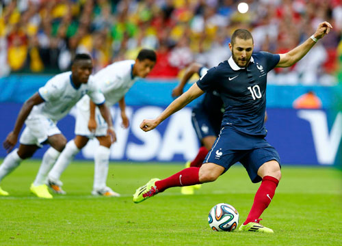 法國隊(duì)完勝洪都拉斯隊(duì) 本澤馬備受矚目