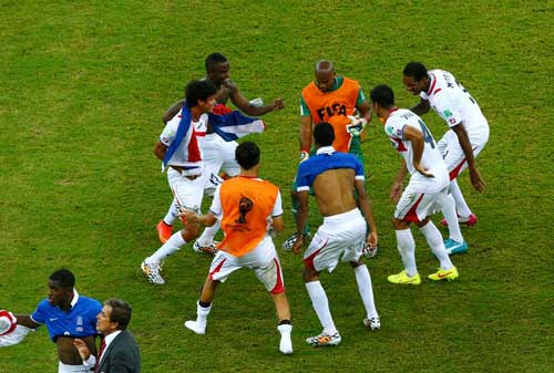 FIFA：哥斯達(dá)黎加創(chuàng)造歷史 希臘神話不再延續(xù)