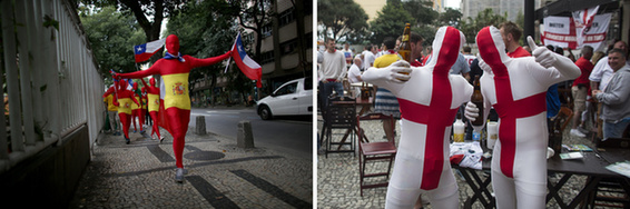 世界杯精彩的瞬間，驚人的巧合