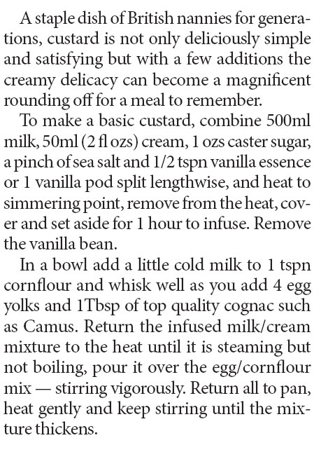 From custard coupes to baked Alaska - desserts define memorable menus