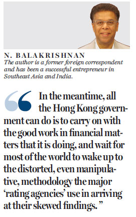 Rating agencies lack credibility