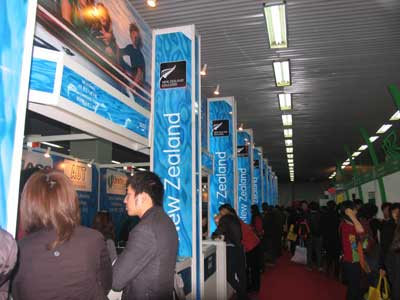 各國展區(qū)設(shè)計各具特色