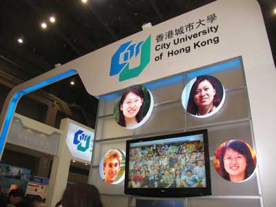 各展臺吸引眼球有奇招