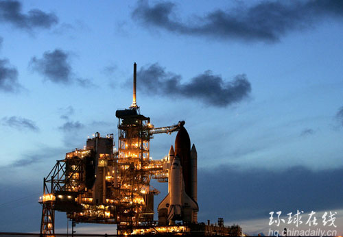 天公不作美 美國(guó)“發(fā)現(xiàn)”號(hào)推遲升空(組圖)