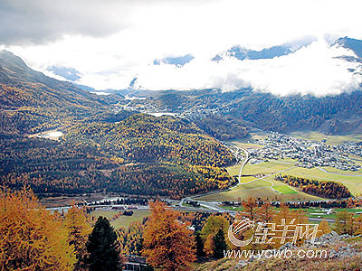 瑞士圣莫里茨:山巒中的雪域天堂