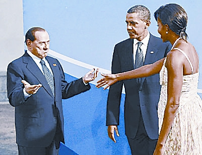 組圖:奧巴馬夫婦3張尷尬照成公眾焦點