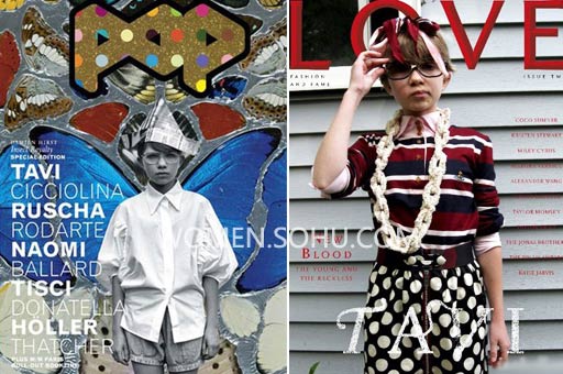 5歲時(shí)尚小鬼紅翻天