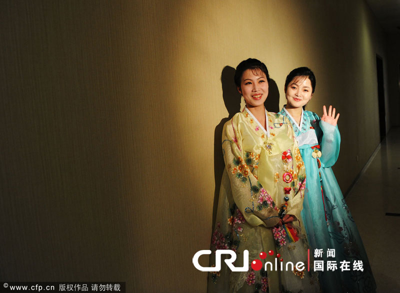 朝鮮版《紅樓夢(mèng)》劇組亮相北京(高清組圖)