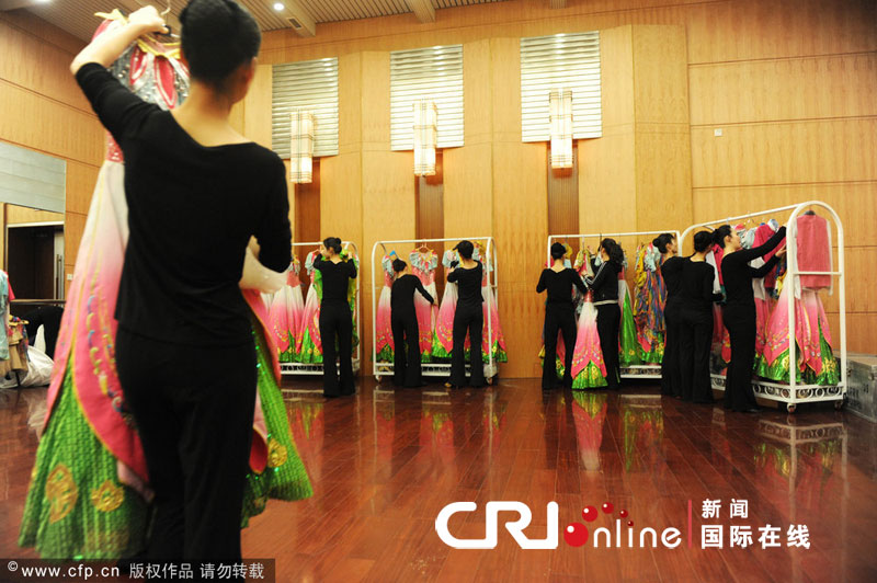 朝鮮版《紅樓夢(mèng)》劇組亮相北京(高清組圖)