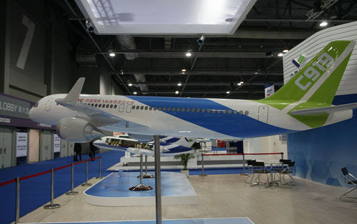 C919大飛機亮相 外媒:中國毫不掩飾航空野心