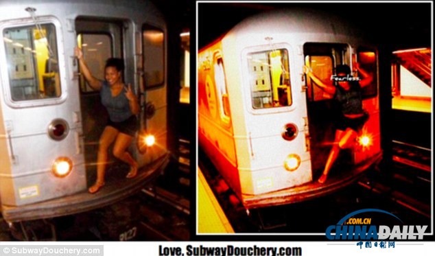 組圖：美網(wǎng)站曝光地鐵乘客各種不雅照