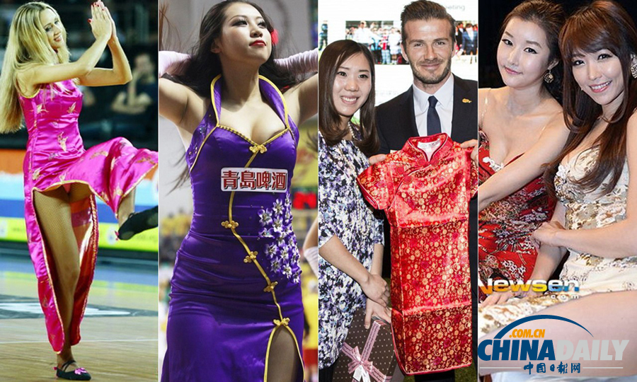 最炫旗袍風(fēng)!曲線畢露的性感