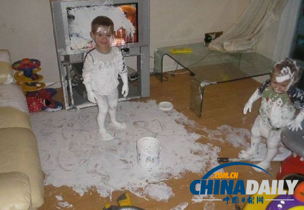 盤點(diǎn)絕對(duì)讓父母瘋掉的孩子們【組圖】