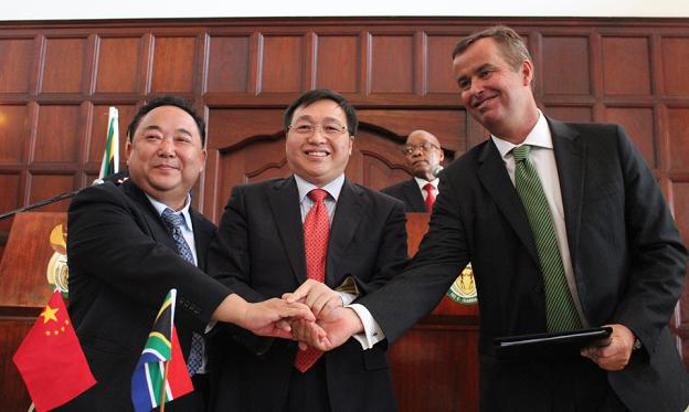 中國企業(yè)在非簽約首個項目融資協(xié)議
