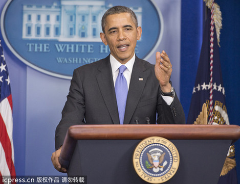 奧巴馬：美國經(jīng)濟將于2014年取得“突破”