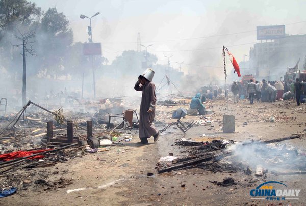 組圖：埃及清場行動和各地沖突已造成278人死亡