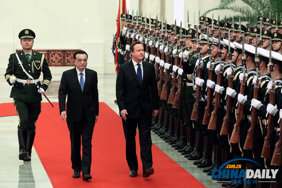英國(guó)首相卡梅倫訪(fǎng)華精彩圖片集錦