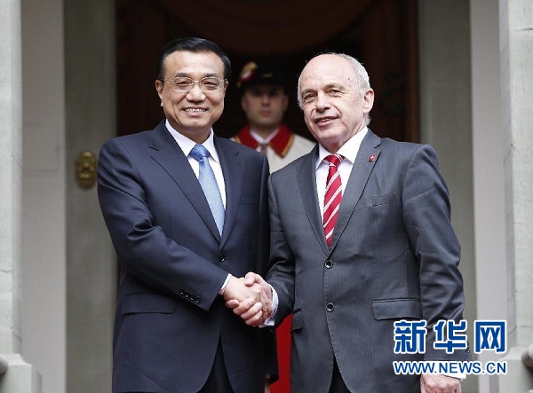 李克強(qiáng)：中瑞自由貿(mào)易協(xié)定將樹立一個好的標(biāo)桿