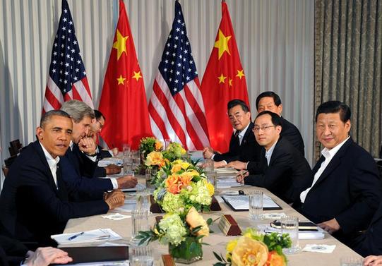 習(xí)近平和奧巴馬舉行中美元首會晤