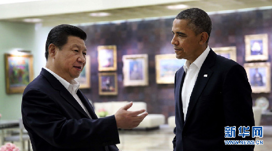 習(xí)近平與奧巴馬會(huì)晤